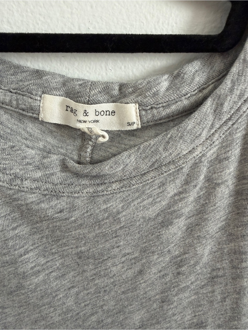 rag & bone Boxy Crop Pocket Long Sleeve - Picture 3 of 5